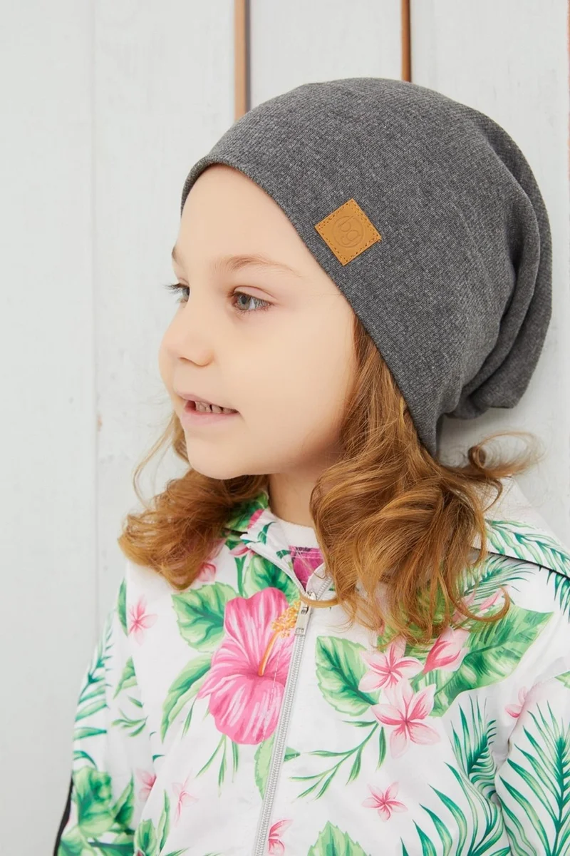 Babygiz Girl's Smoked Hat Beanie Handmade Cotton Camisole