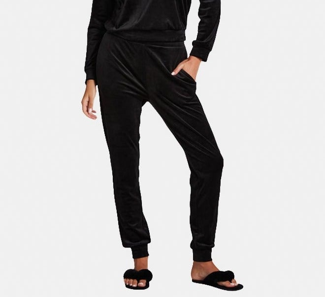 hunkemoller Velours Jogging Pants - Image 1