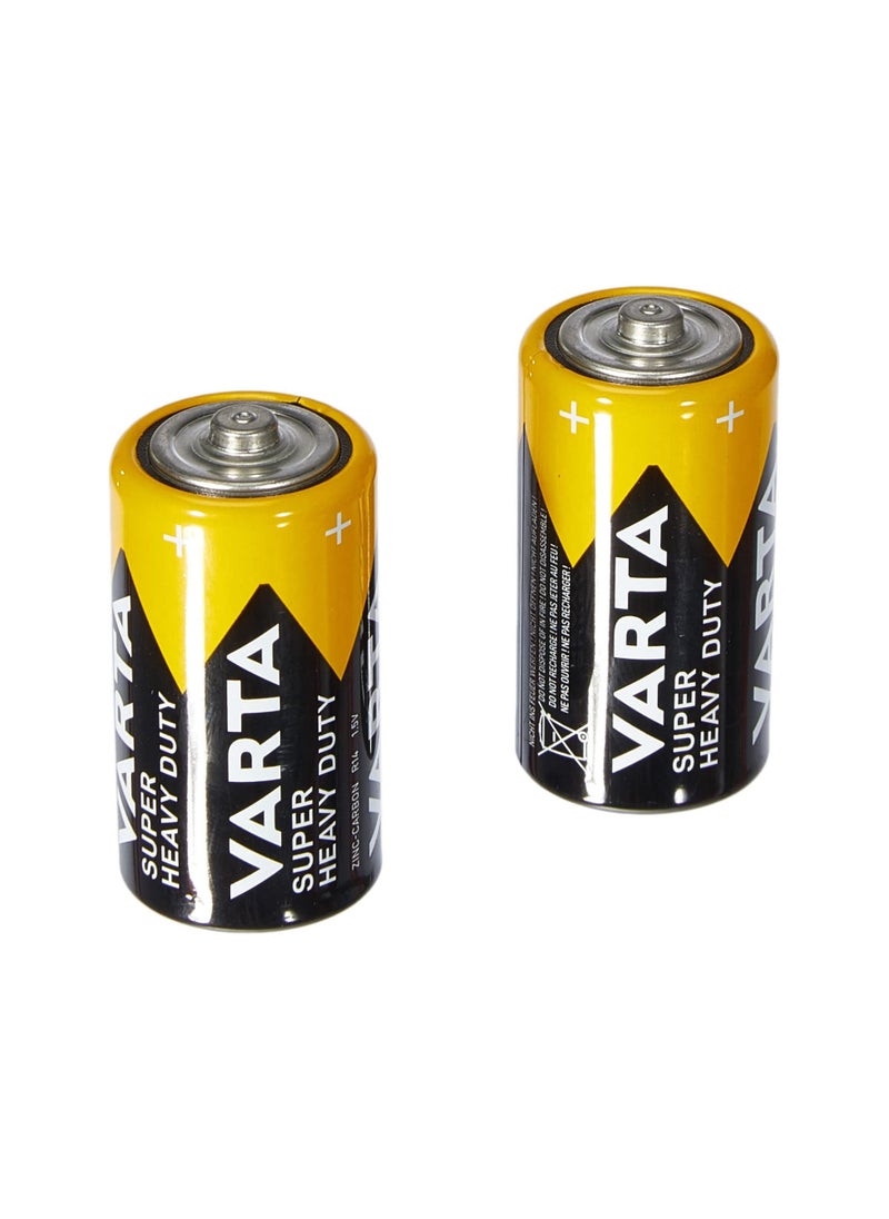 VARTA - Varta Super heavy Lift C Zinc Carbon Batteries - 2 Pieces - Image 1