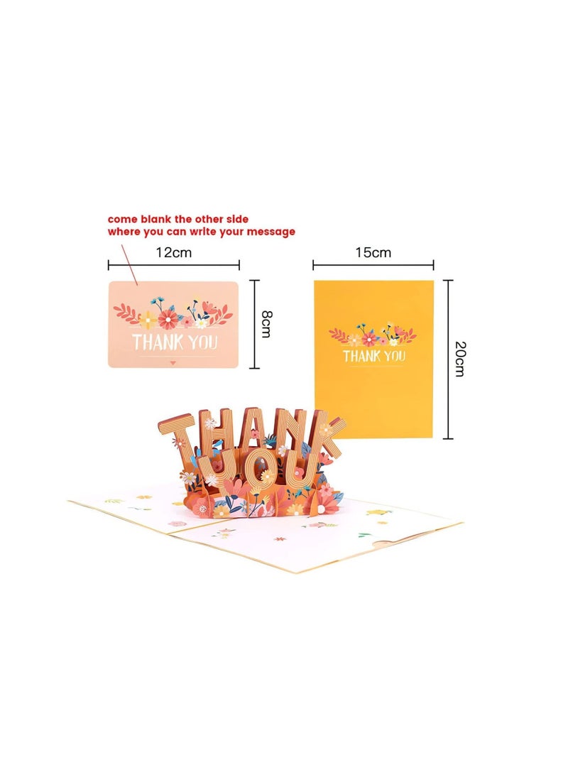 SYOSI Tree of Hearts Pop Up Card, Heartshaped 3D Popup Greeting Cards, Perfect for Mother's Day, Anniversary, Birthday Gift Card for Her, Mom, Wife, Valentine's Day, Festival CardsThank You - Image 4