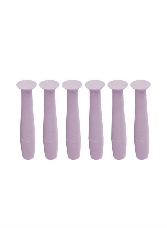 DMV Ultra Hard Contact Lens Remover (Lavender, 6 Pack) - Image 1