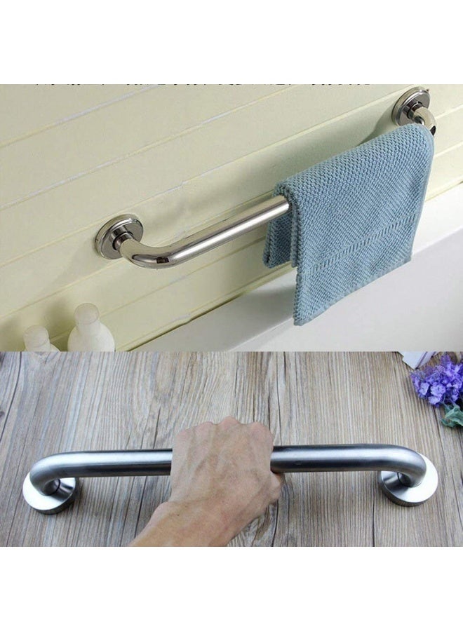 ROBUSTLINE Stainless Steel D Bar Handle Rosette Type Ideal For Elderly Shower Support 19Mm X 250Mm Brand - Image 3