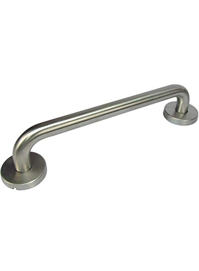 ROBUSTLINE Stainless Steel D Bar Handle Rosette Type Ideal For Elderly Shower Support 19Mm X 250Mm Brand - Image 1