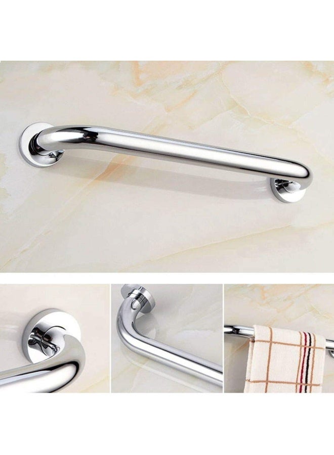 ROBUSTLINE Stainless Steel D Bar Handle Rosette Type Ideal For Elderly Shower Support 19Mm X 250Mm Brand - Image 2