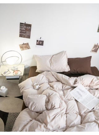 Off White and Brown