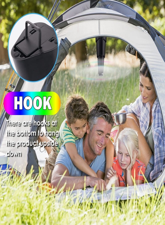 KTDRJN Fly Fans for Tables,Food Indoor Outside,4 Pack Portable Outdoor Picnic Fan,Batteries Powered Table Restaurant, Party, Home,Outdoor Dinner(Black) - Image 5