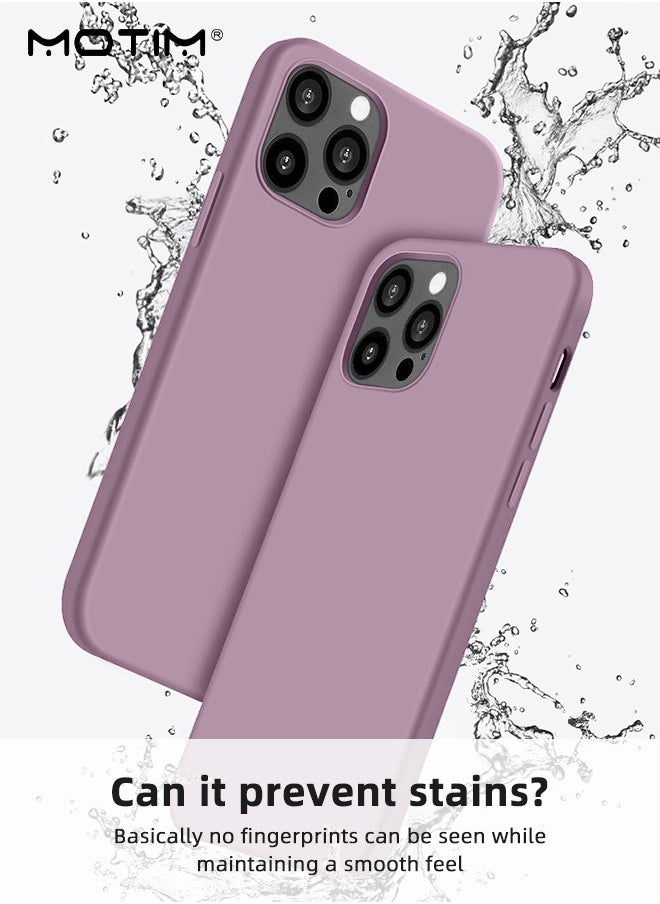 Motim - Liquid Silicon Case for iPhone 14 Pro/14 Pro Max Full-Body Protection Soft Gel Rubber Cover Slim Shockproof Anti-Scratch Bumper Phone Case - Image 1