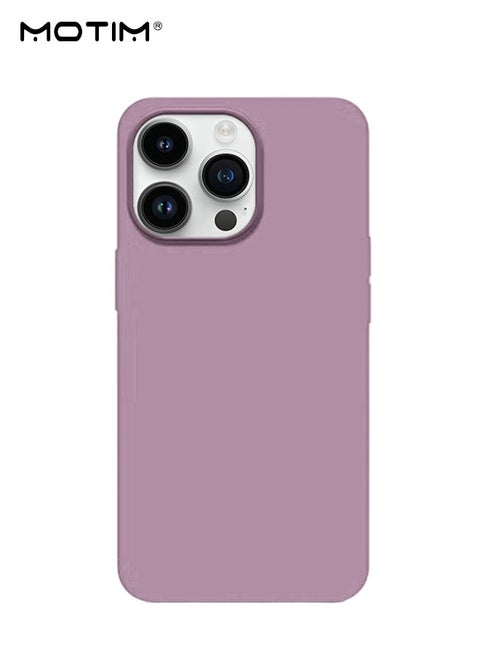 Liquid Silicon Case for iPhone 14 Pro/14 Pro Max Full-Body Protection Soft Gel Rubber Cover Slim Shockproof Anti-Scratch Bumper Phone Case