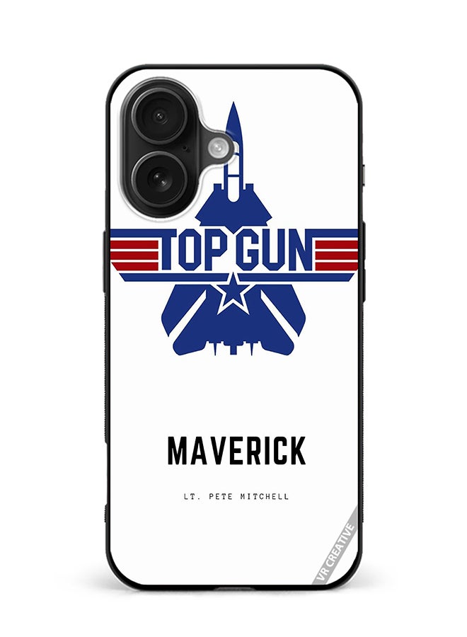 Protective Case Cover For Apple iPhone 16 Maverick Design Multicolour