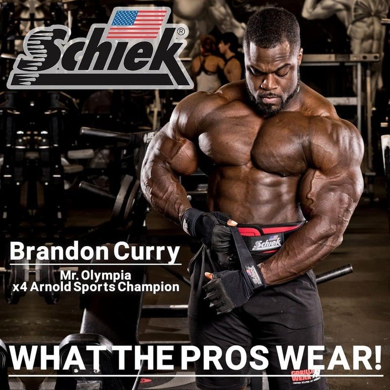 Schiek Sports 540 Platinum Lifting Gloves - Non-Slip Weightlifting Gloves with Wrist Wrap for Men and Women - Image 2