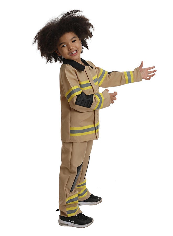 MAD TOYS أزياء مهن رجال الإطفاء للأطفال  - Image 4