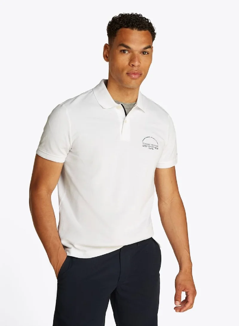 Regular Fit Arch Logo Polo Shirt