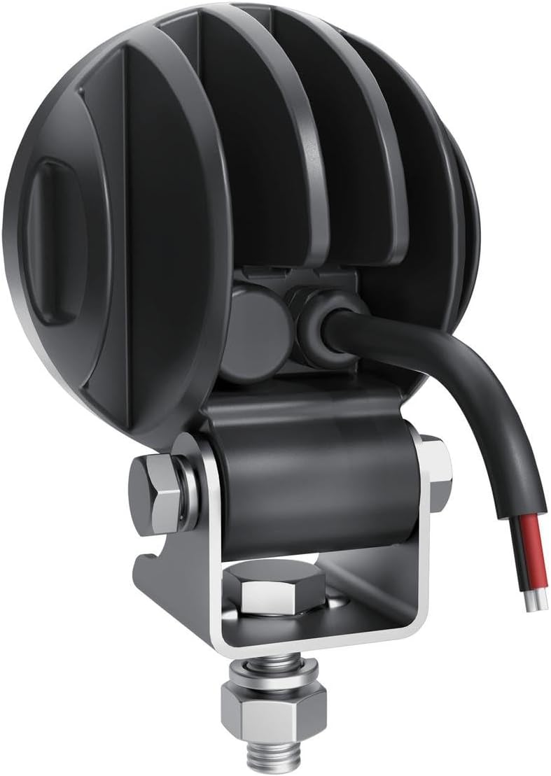 أوسرام LEDriving ROUND VX80-WD، أضواء قيادة LED للإضاءة القريبة/المدى القصير، عريضة، 1150 لومن، شعاع ضوئي يصل إلى 240 متر، ضوء بقعة LED 12V/24V، معتمد من ECE - Image 4