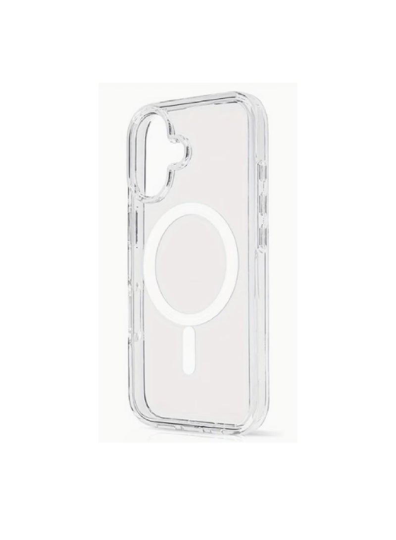 م ة ب م جراب مغناطيسي شفاف لهاتف سامسونج جالاكسي A05 مع واقي شاشة من الزجاج المقوى، عبوة من قطعتين - Image 2