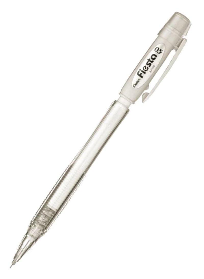 Pentel قلم رصاص ميكانيكي فييستا 4 قطع رأس 0.5 مم جسم أبيض - Image 2