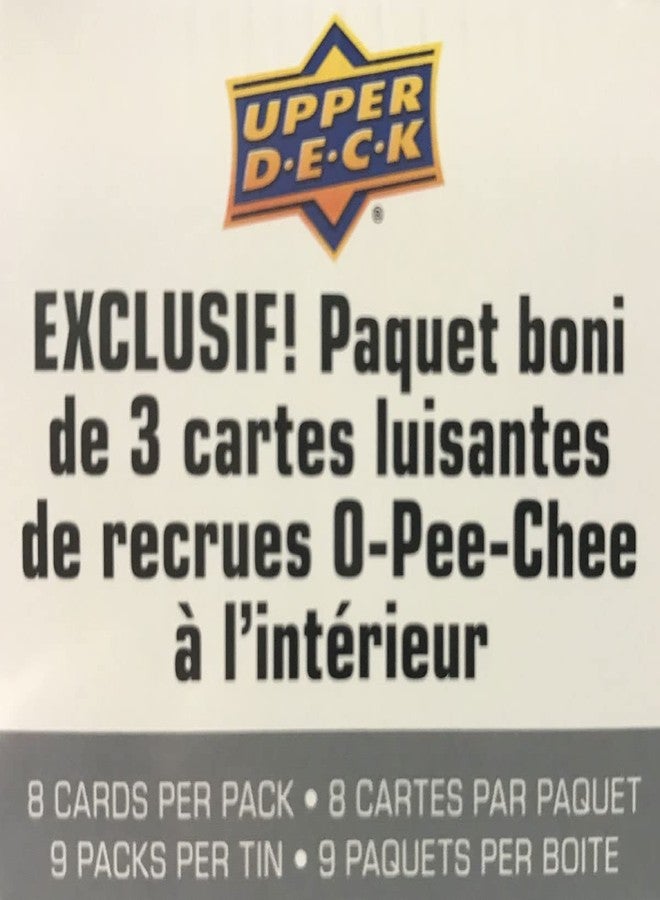 أبير ديك علبة تجميع بطاقات تداول هوكي NHL Upper Deck 2021-22 Series One [8 عبوات + عبوة إضافية واحدة] - Image 4