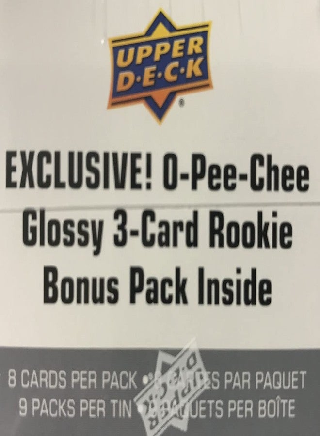 أبير ديك علبة تجميع بطاقات تداول هوكي NHL Upper Deck 2021-22 Series One [8 عبوات + عبوة إضافية واحدة] - Image 3