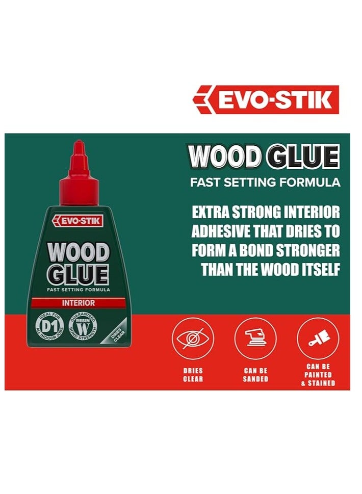 EVO-STIK Interior Wood Glue 250ml Bottle - Image 3