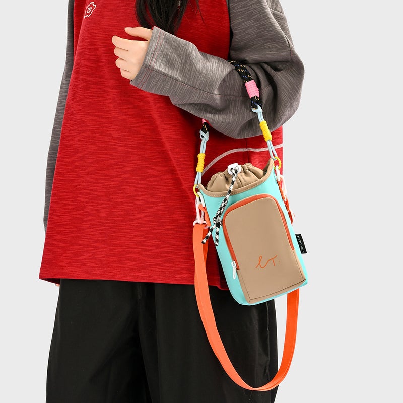 Lightweight Nylon Crossbody Bag with Multiple Pockets - Image 3