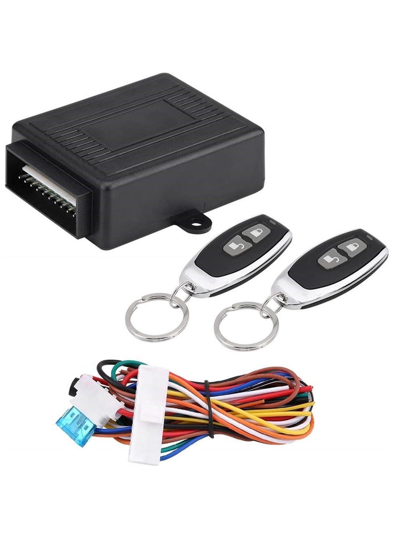 Mauten Keyless Entry Car Kit,Universal Car Auto Remote Central Kit,Car Door Lock Keyless Entry System with 2 Remote Control,LB-402/L248 Central Locking Remote Control Kit Auto Keyless Entry Car Central Lock  - Image 1