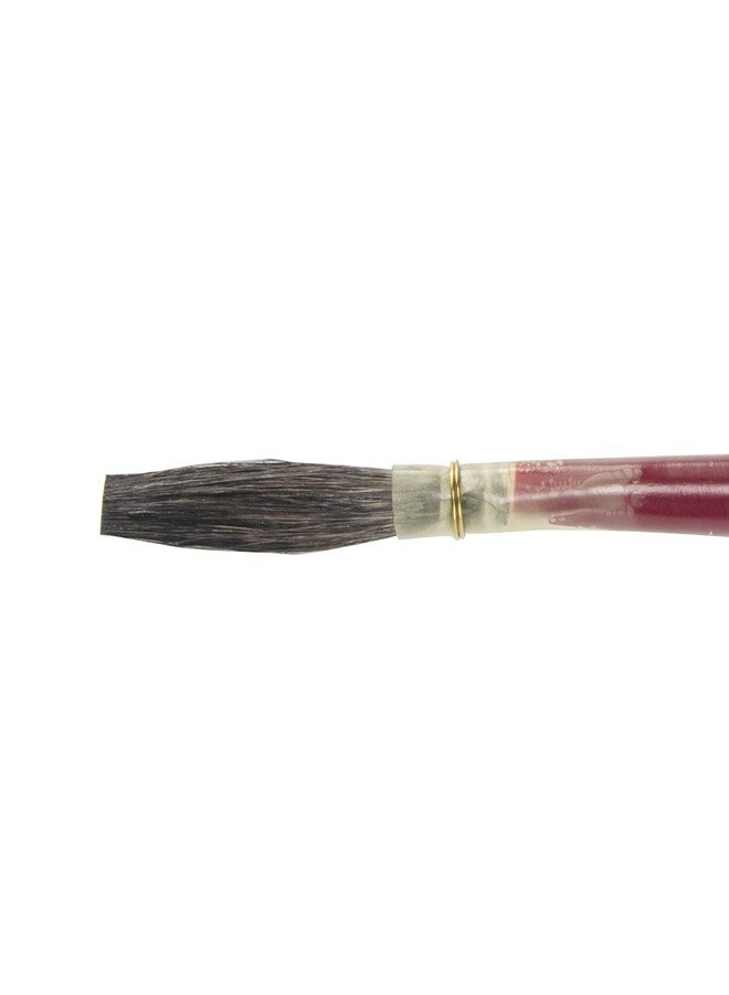 Mack Brush Andrew Mack Brown Kazan Squirrel Hair Lettering Quill Series 179L Size 6 - Image 2