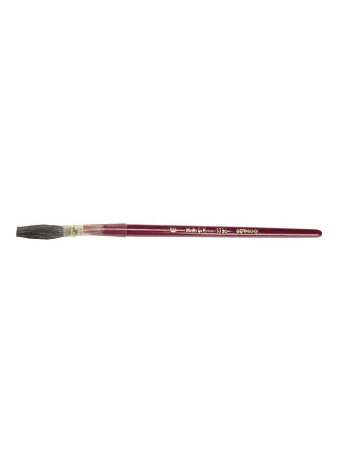 Mack Brush Andrew Mack Brown Kazan Squirrel Hair Lettering Quill Series 179L Size 6 - Image 1