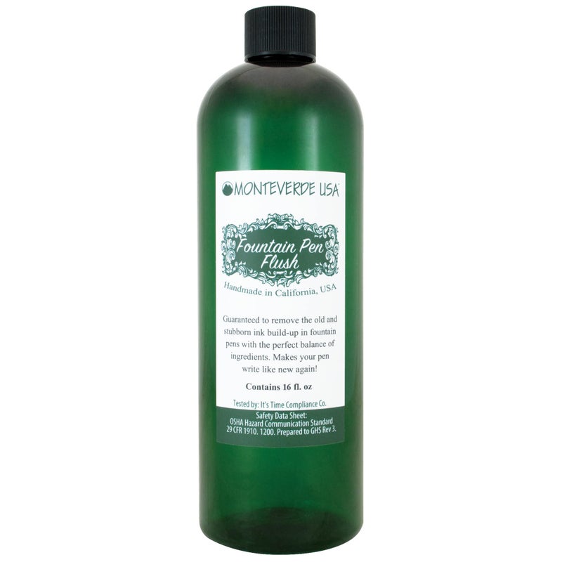 MONTEVERDE USAÂ® Flush 16 fl. oz. Bottle Fountain Pen Cleaner - Image 1
