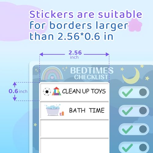 CustomMaster Routine Stickers Chore Stickers for Kids Chore Chart Routine Chart Reward Chart - Image 2