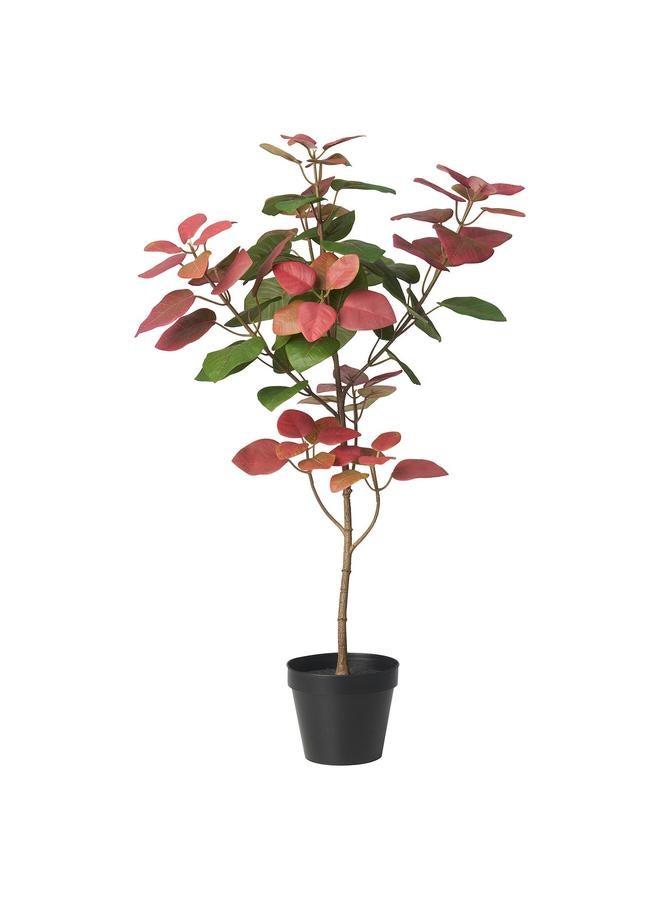 Zaboon Artificial Potted Plant, In/Outdoor Smoke Tree, 12 Cm - Image 1