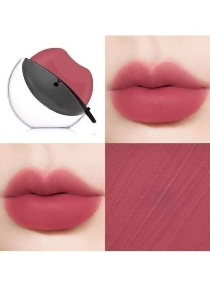 Huitich Shade 05 Matte Lazy Lipstick Beauty Waterproof Quick Gloss Peach Pink - Image 1