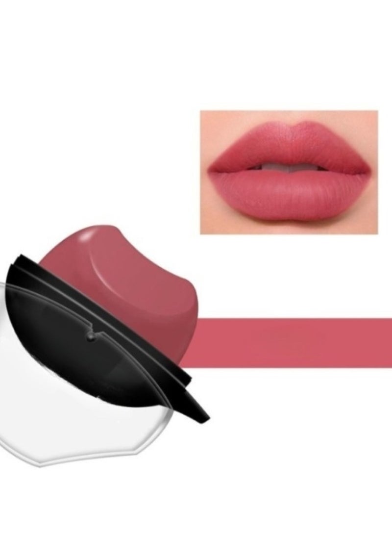 Huitich Shade 05 Matte Lazy Lipstick Beauty Waterproof Quick Gloss Peach Pink - Image 2