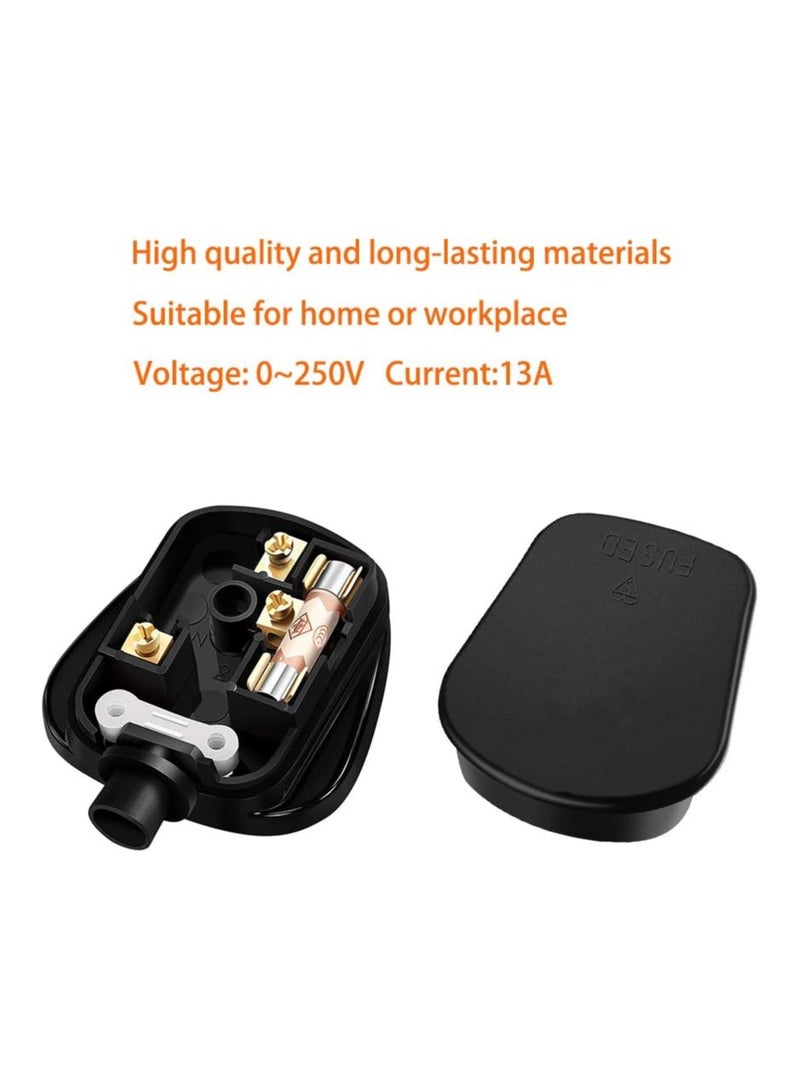 REPLACEMENT 3 PIN PLUG SET OF 6  - Image 3
