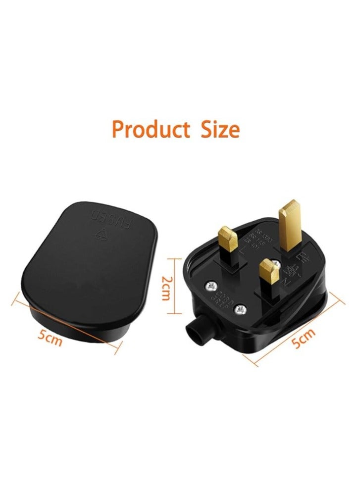 REPLACEMENT 3 PIN PLUG SET OF 6  - Image 4
