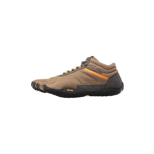 Vibram FiveFingers حذاء فيبرام للرجال بخمسة أصابع تريك أسنت المعزول، كاكي/برتقالي، 47 EU / 12-12.5 US - Image 1