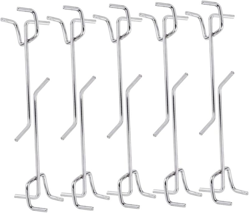 50 قطعة من خطافات الباب البيضاء المثلثة بدون حفر للتعليق في الحمام والمطبخ وخزانة الملابس والمكتب - Image 1