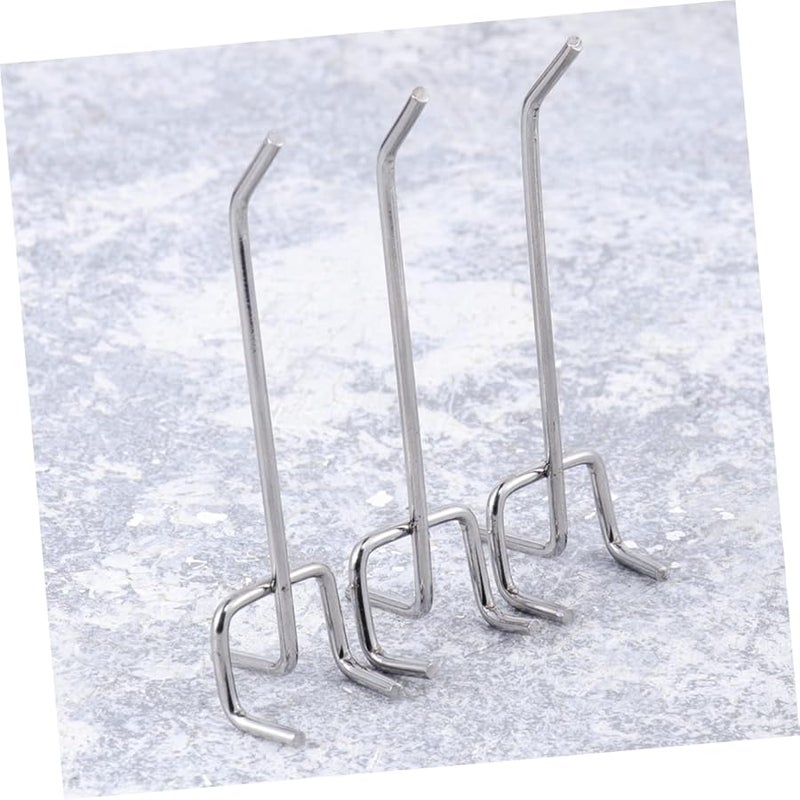 50 قطعة من خطافات الباب البيضاء المثلثة بدون حفر للتعليق في الحمام والمطبخ وخزانة الملابس والمكتب - Image 4