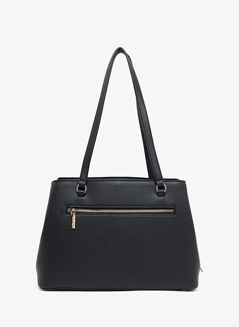 ANNE KLEIN Anne Klein Scarf Detail Shoulder Bag