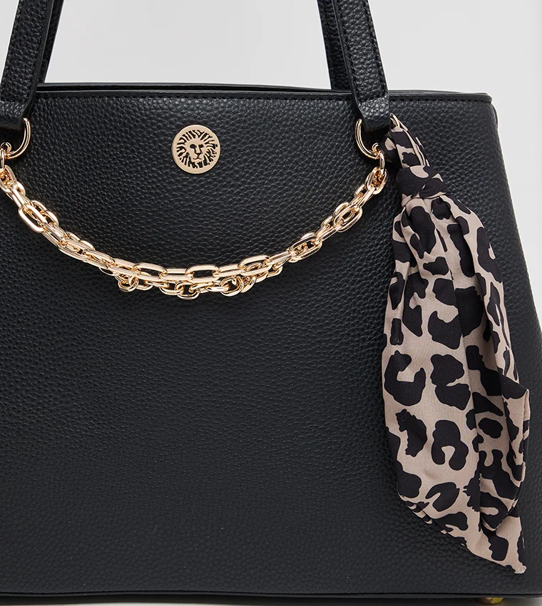 Anne Klein  Anne Klein Scarf Detail Shoulder Bag for Women | Best Price UAE