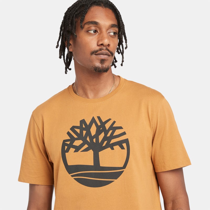 Timberland Men's Kennebec River Tree Logo T-Shirt - Image 4