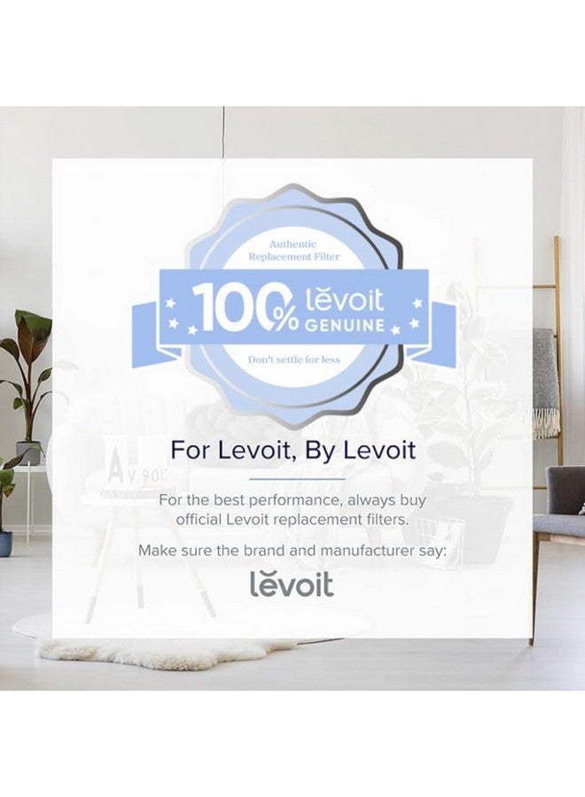 LEVOIT LV-PUR131 Replacement Filter, Genuine Air Purifier Filter, High-Efficiency Activated Carbon for Removal of Odor, Smoke, Pollen, Allergens, LV-PUR131-RF, 1 Pack - Image 4