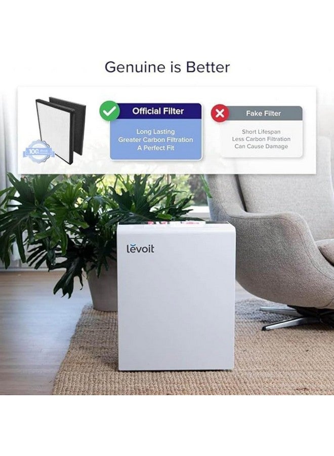 LEVOIT LV-PUR131 Replacement Filter, Genuine Air Purifier Filter, High-Efficiency Activated Carbon for Removal of Odor, Smoke, Pollen, Allergens, LV-PUR131-RF, 1 Pack - Image 3