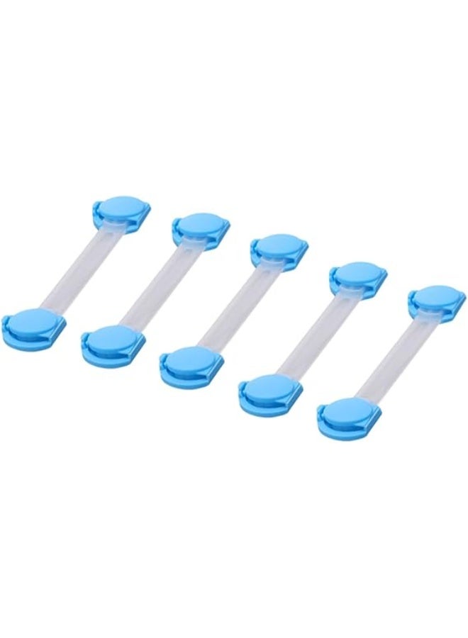 Safety Lock Perfect for Securing Doors, Cabinets, Drawers and Even Refrigerators for Kids - Prevent Children from Accessing Dangerous Contents and Keeps Them Safe - Easy to Use for Adults - Pack of 2 - Image 1