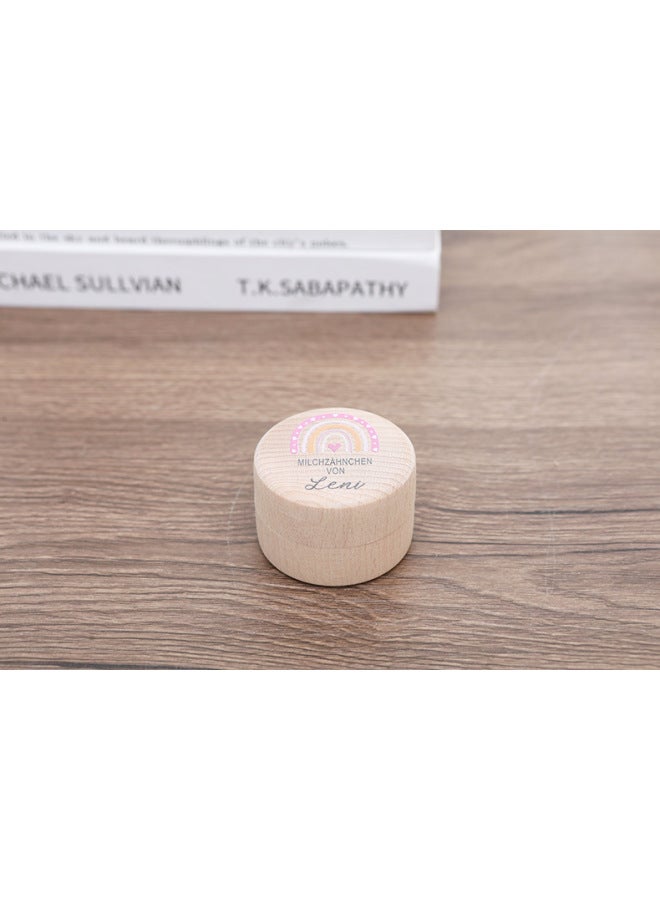 Furun Deciduous Teeth Box Boy Girl Teeth Fetal Hair Umbilical Cord Collection Commemorative Box Animal Hair Cross Jewelry Box - Image 1