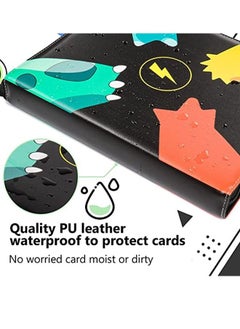 Womdee Carrying Case Binder for Cards, Pokemon cards holder,Card Collector Album Holder Fits 900 Cards with 50 Removable Sheets, Card Binder Collector Album Storage Book Folder for Trading Cards  - Image 4