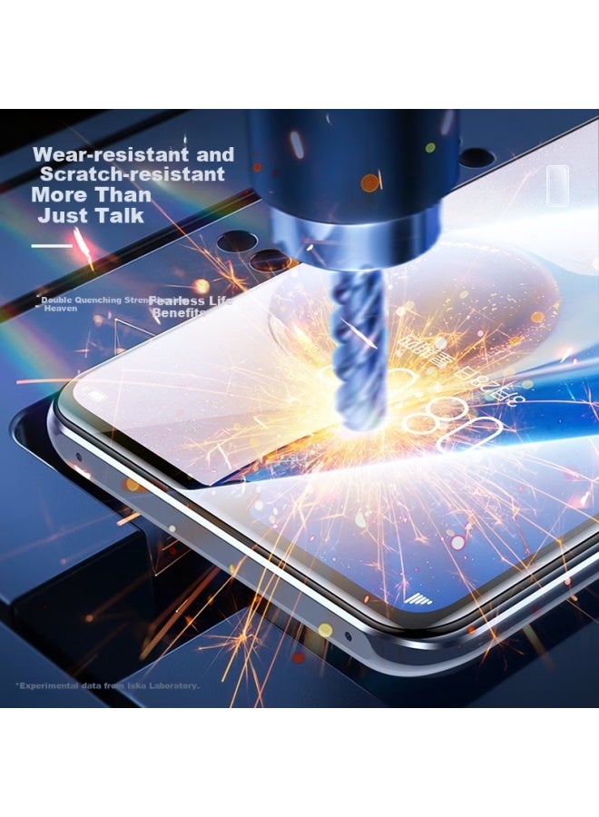 ISKA Yisika Tempered Glass Screen Protector For Huawei Enjoy 20 Pro, Full Coverage, 5g Hd Anti-drop Scratch-resistant Anti-fingerprint Protective Film Jm740 - Image 3