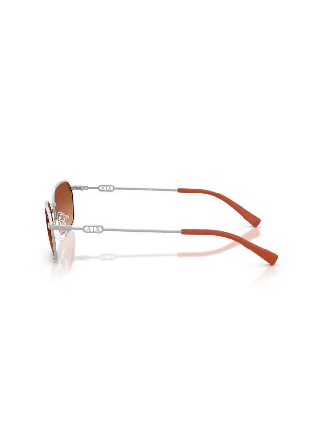 ارماني اكسشينج نظارات شمسية بإطار كامل ذي شكل غير منتظم 0AX2056S 60207854 - Image 3