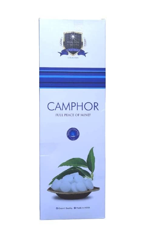 Compatible Aalaukik Solitaire Incense Sticks for Pooja Combo Pack of 5 - Patchouli, Camphor, Loban, YOG Mantra, Nirvana (90 GMS x 5=450 GMS) | Approx 55 Sticks per Pouch  - Image 3