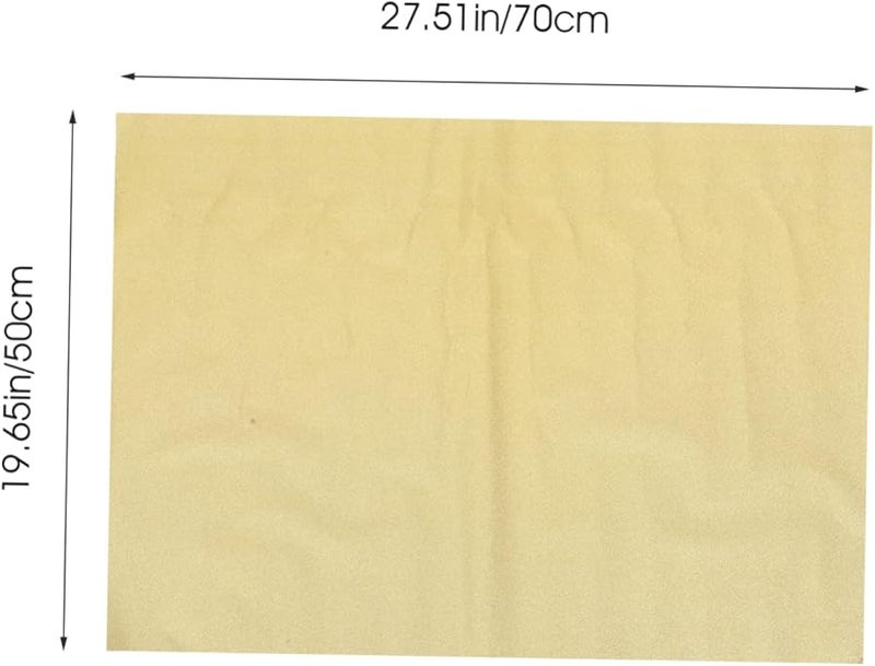 Golden Glitter Wrapping Paper 2 Sheets Non Shedding For Birthday Party Seasonal Events - Image 3