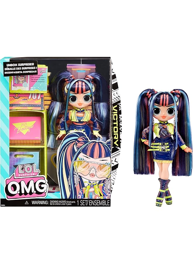L.O.L. SURPRISE! OMG Fashion Doll Victory Includes Doll Multiple S And Fabulous Accessories Great For Kids Ages 4 Plus - Image 1