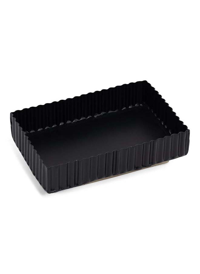 Prestige Soap Dish, Black & Gold - 12.5x8 cm